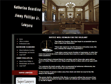 Tablet Screenshot of crimelawyers.com